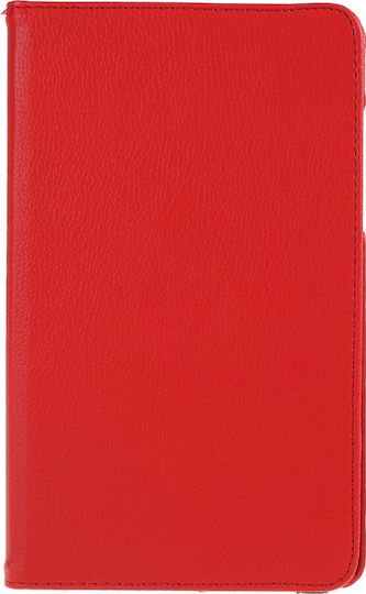 Flip Cover Rotativ Roșie (Galaxy Tab A 8.0 2019)