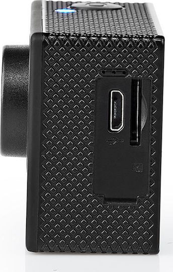 Nedis ACAM11BK Action Camera HD (720p) Underwater (with Case) with Screen 2" Black