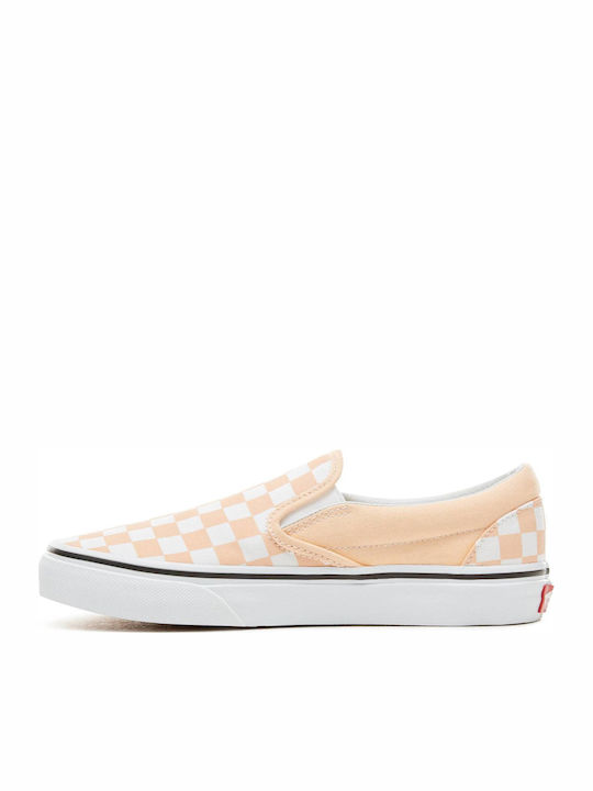 Vans Checkerboard Classic Slip-on Πορτοκαλί