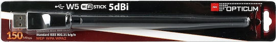 Opticum W5 USB Netzwerkadapter mit Verkabelt Ethernet Verbindung