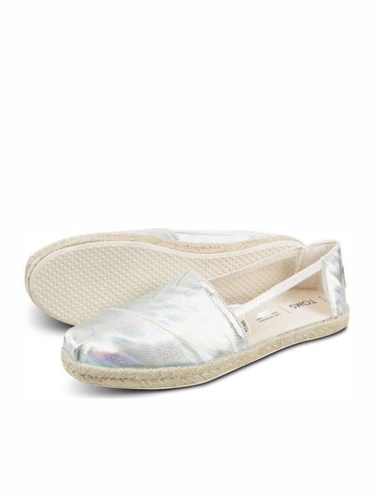 Clear Translucent Tpu Γυναικείες Εσπαντρίγιες σε Ασημί Χρώμα