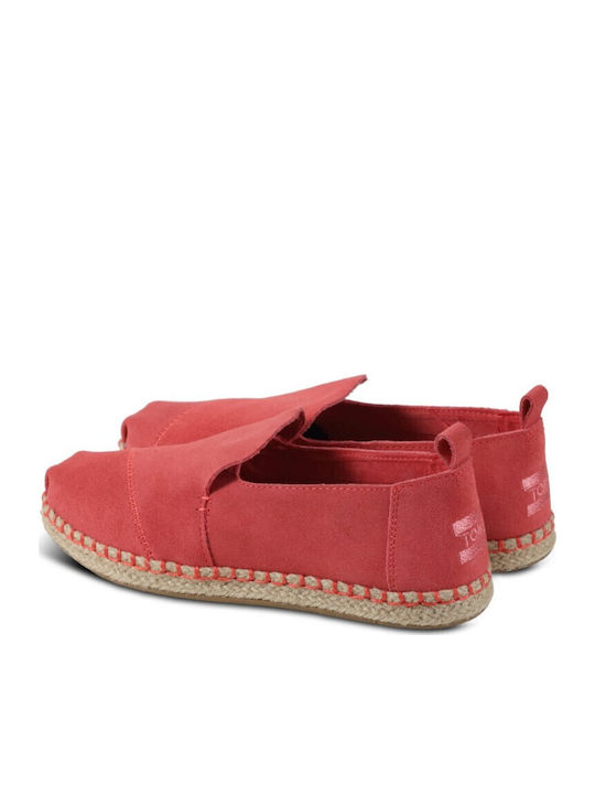 Alpargatas Deconstructed Suede Γυναικείες Εσπαντρίγιες Hibiscus