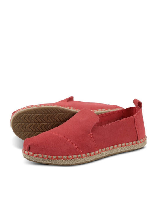Alpargatas Deconstructed Suede Γυναικείες Εσπαντρίγιες Hibiscus