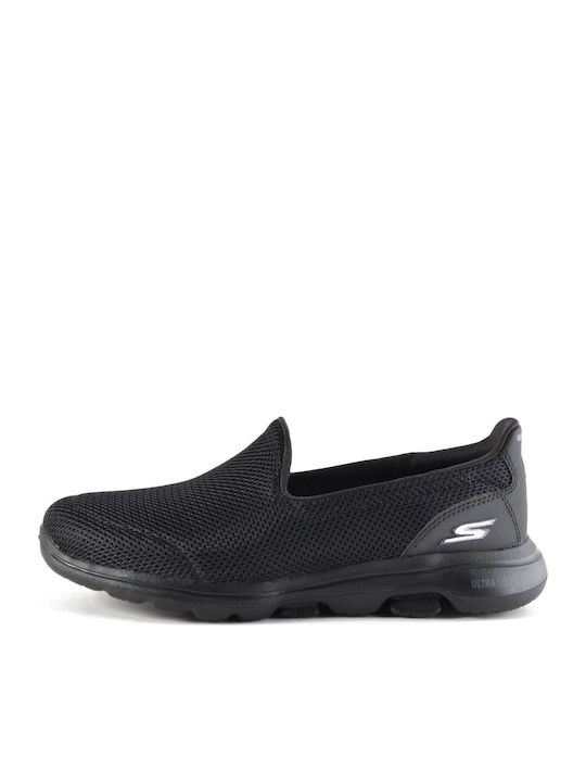 Gowalk 5 Γυναικεία Slip-On Μαύρα