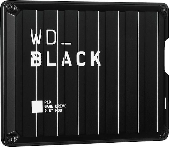 Western Digital Black P10 Game USB 3.2 Εξωτερικός HDD 5TB 2.5" Μαύρο