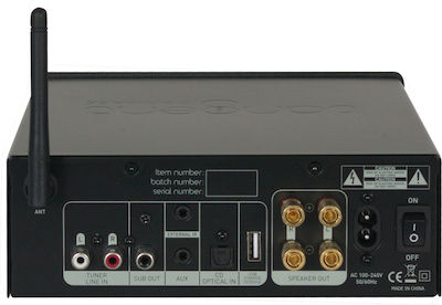 Tangent Ολοκληρωμένος Ενισχυτής Hi-Fi Stereo Ampster BT II 50W/4Ω 25W/8Ω Μαύρος