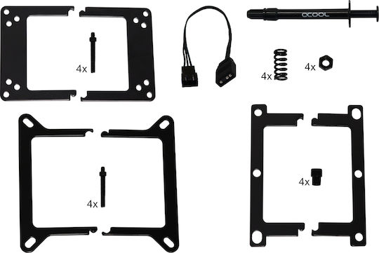 Alphacool Eisblock XPX Aurora PRO RGB Μαύρο