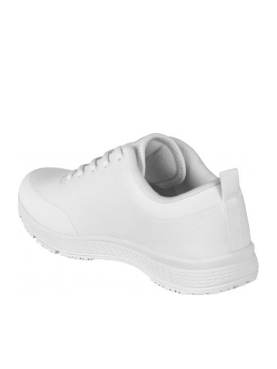 Scholl Energy Plus Ανδρικά Ανατομικά Sneakers Λευκά