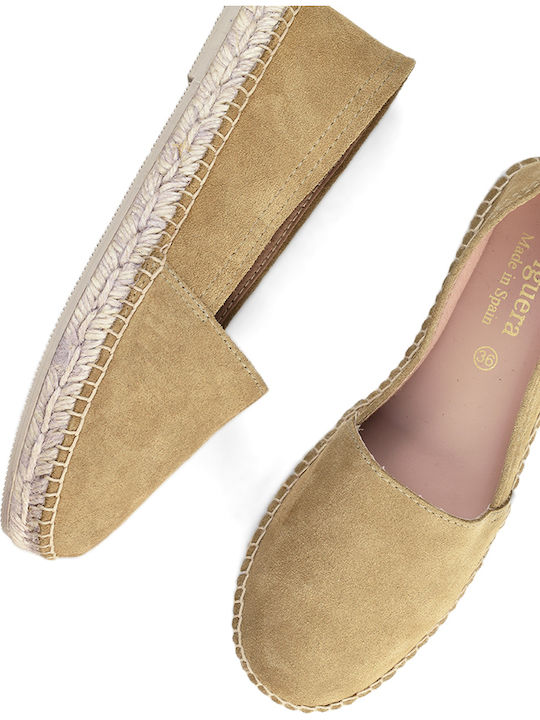 0822 Suede Γυναικείες Εσπαντρίγιες Camel