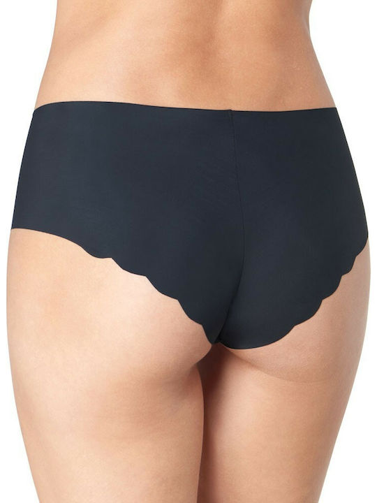 Sloggi Zero Femei Boxer 2Pack fără cusături Negre