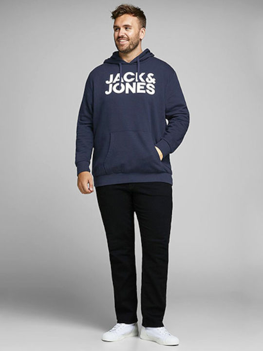 Jack & Jones Hanorac cu Glugă sacou bleumarin