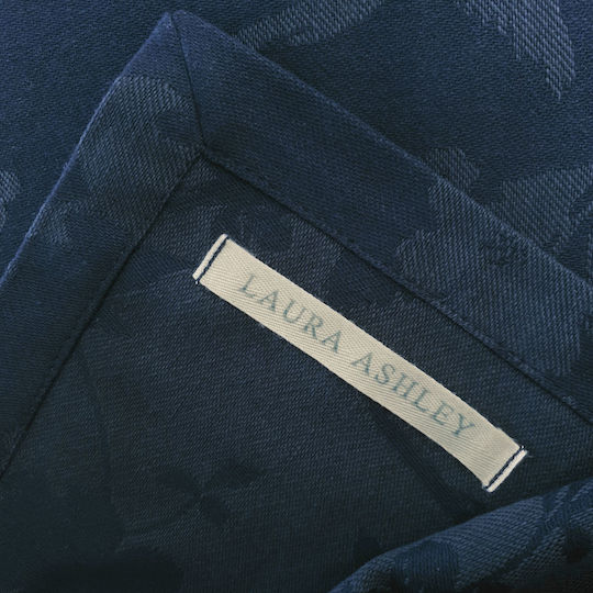 Laura Ashley Laura Ashley Midnight Uni Blue Food Napkin 46x46cm