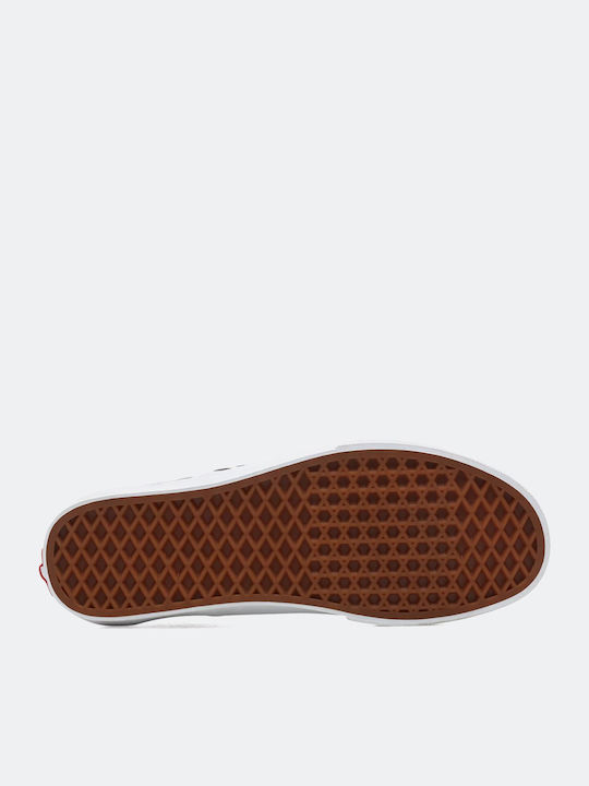 Checkerboard Classic Men's Canvas Slip-Ons Gray