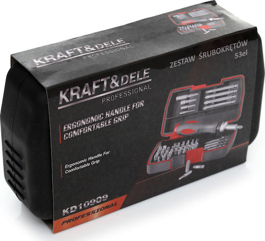 Kraft & Dele Κατσαβίδι με 53 Εναλλασσόμενες Μύτες