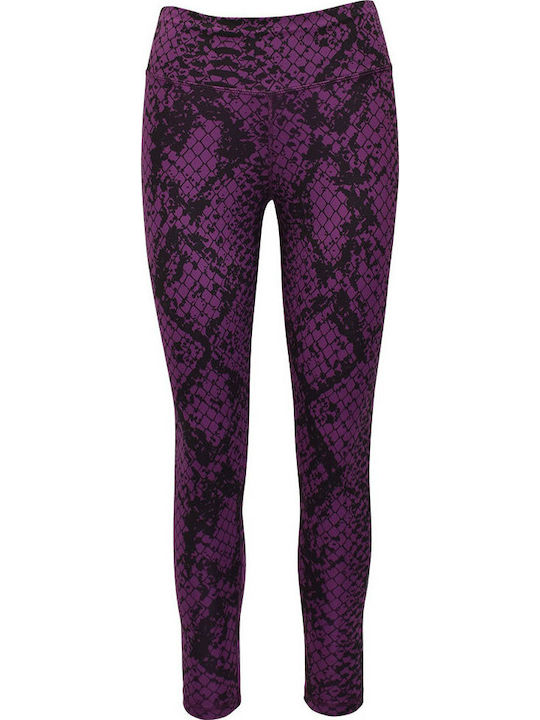 GSA 17-29111 Women's Cropped Training Legging Purple