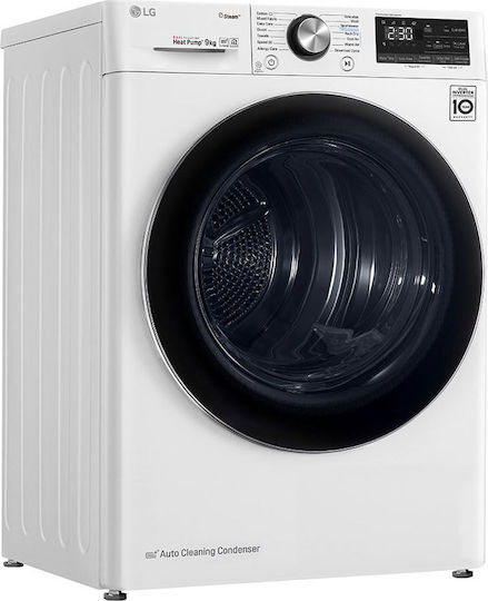 LG RC90V9AV2W Στεγνωτήριο 9kg με Αντλία Θερμότητας