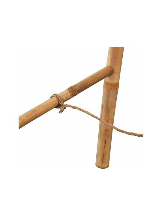 vidaXL Σκάλα Μπάνιου 5 Θέσεων Δαπέδου ​50x160cm Καφέ