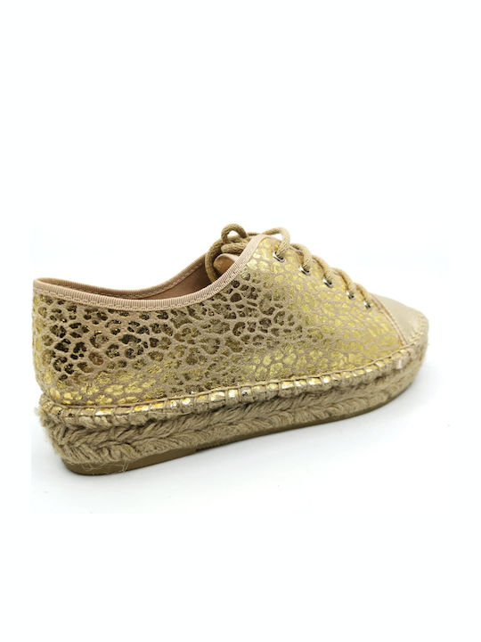 1192 Women's Espadrilles Gold