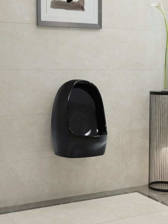 vidaXL Urinal Black