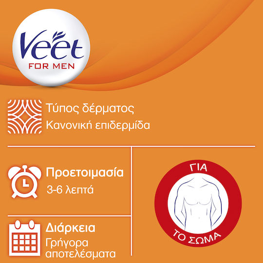 Veet Hair Removal Body Cream for Men Men Suitable for Normal Skin 200ml