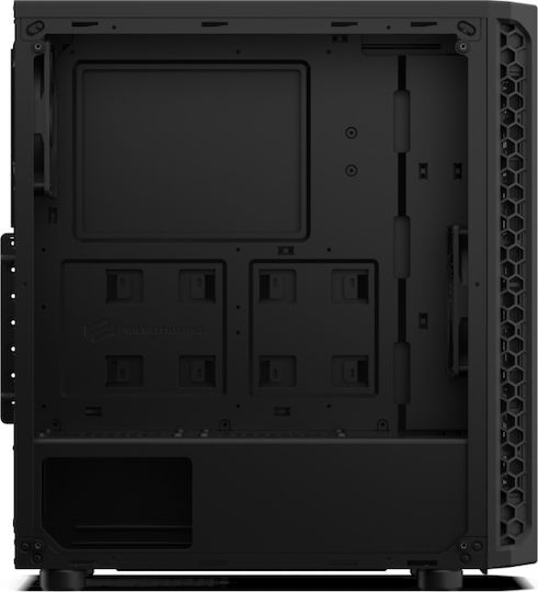 SilentiumPC Signum SG1 TG Gaming Midi Tower Κουτί Υπολογιστή με Πλαϊνό Παράθυρο Μαύρο