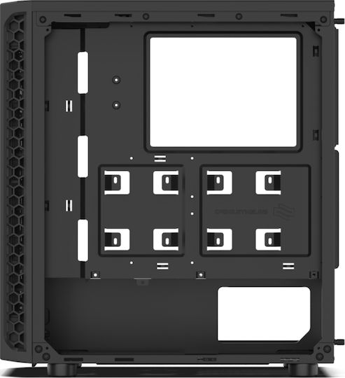SilentiumPC Signum SG1 TG Gaming Midi Tower Κουτί Υπολογιστή με Πλαϊνό Παράθυρο Μαύρο