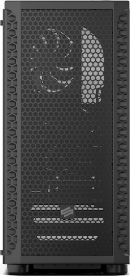 SilentiumPC Signum SG1 TG Gaming Midi Tower Κουτί Υπολογιστή με Πλαϊνό Παράθυρο Μαύρο