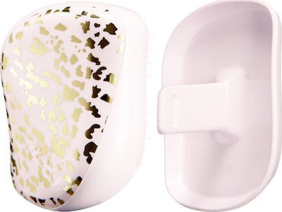 Tangle Teezer Compact Styler Smashed Gold Leaf / Pink Bürste Haare für Entwirren