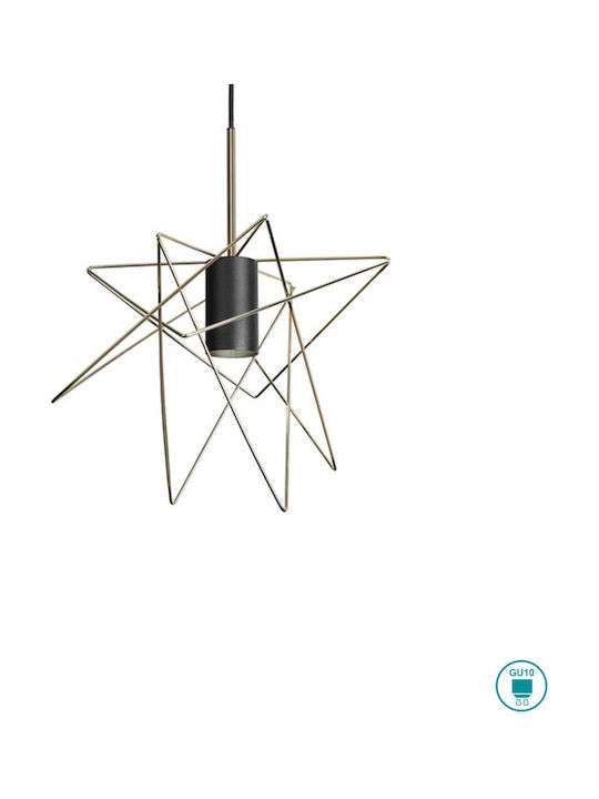 Nowodvorski Gstar Pendant Light Single-Light for Socket GU10 Gold