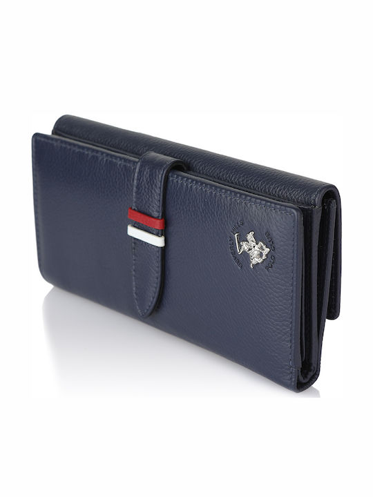 Large Women's Wallet Classic Navy Blue