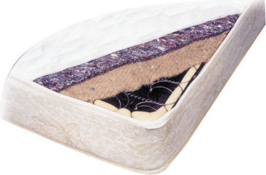 Zita Plus Extra Semi-double Ortopedie Saltea Față-verso 110x190x20cm cu Arcuri