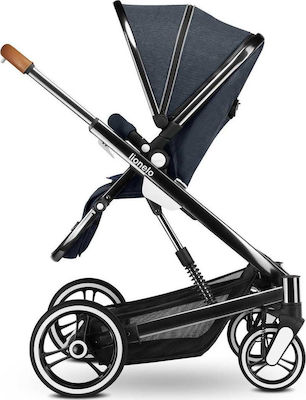 Lionelo Πολυκαρότσι Mari 2 in 1 Verstellbar 2 in 1 Baby Kinderwagen Geeignet ab 6+ Monaten Gray