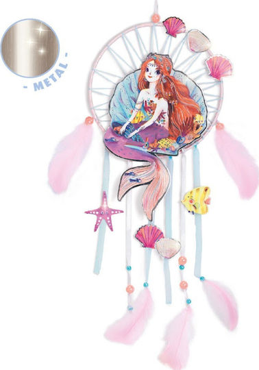 Djeco Children's Craft Make Dreamcatcher Mermaid for Children 7+ Years