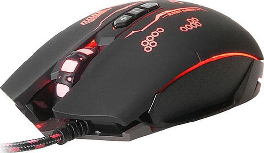 A4Tech Bloody Q8035BS Gaming Gaming Maus 3200 DPI Schwarz