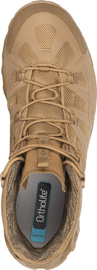 Aku Военни Боти До Глезена Selvatica Tactical Mid GTX 100% Водоустойчиви С Мембрана Gore-Tex Велурена Кафяви