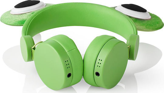 Nedis Animaticks Freddy Frog Cu fir Pentru copii On Ear Căști Verzi
