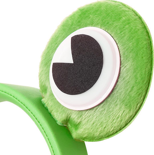 Nedis Animaticks Freddy Frog Cu fir Pentru copii On Ear Căști Verzi
