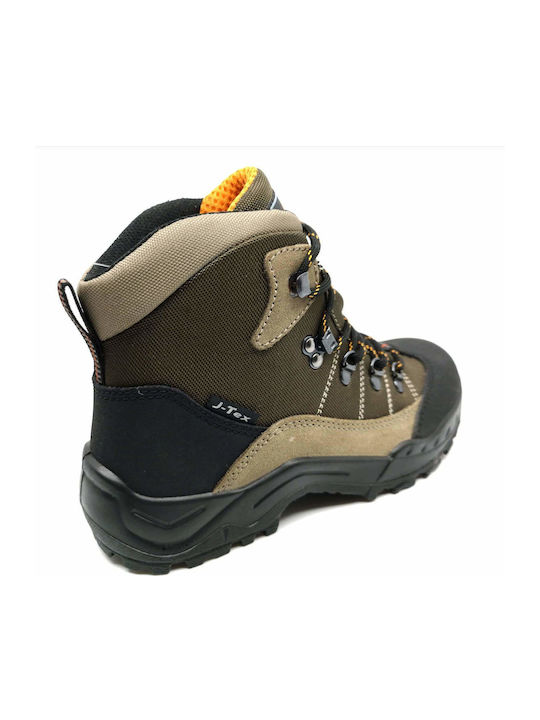 Jacalu 3604 Men's Green Hiking Boots