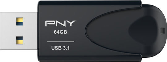 PNY Attaché 4 64GB USB 3.1 Stick Negru