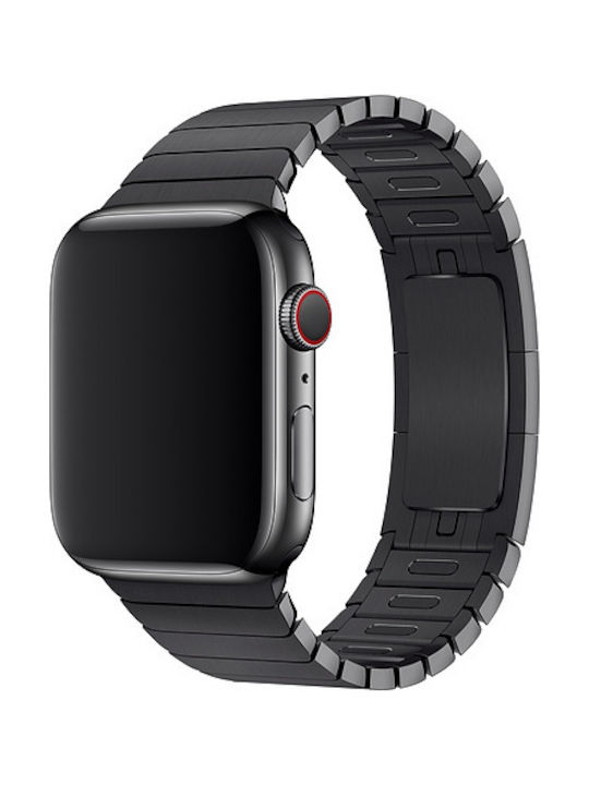 Apple Link Bracelet Curea Oțel inoxidabil Negru (Apple Watch 42/44/45mm - Ceas Apple 42/44/45mm) MUHM2ZM/A