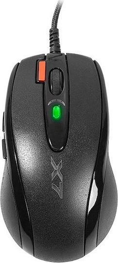 A4Tech X-Game X-7120 Ενσύρματο Ποντίκι Μαύρο