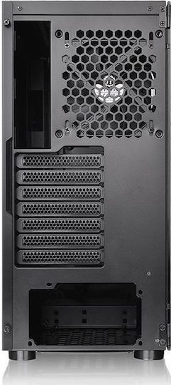 Thermaltake H200 TG RGB Gaming Midi Tower Κουτί Υπολογιστή με Πλαϊνό Παράθυρο Μαύρο