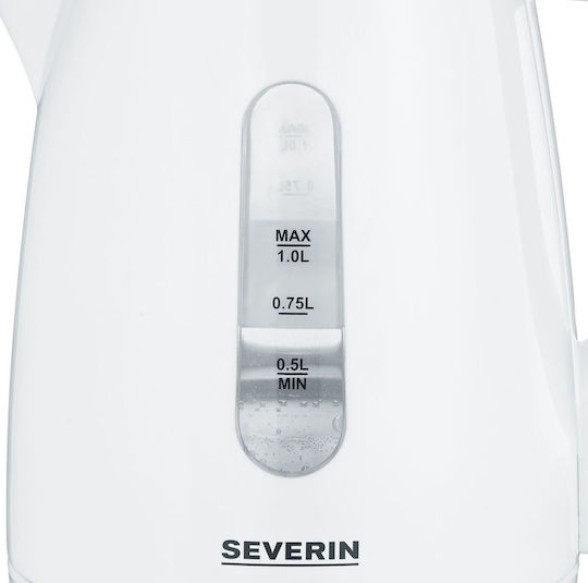 Severin WK 3411 Βραστήρας 1lt 2200W Λευκός