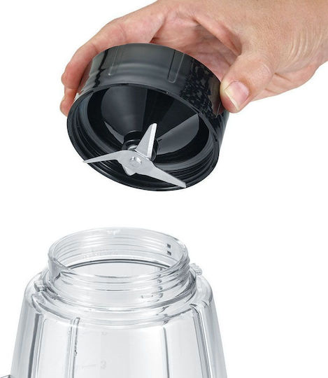 Severin SM 3707 Μπλέντερ με Γυάλινη Κανάτα 1.5 lt 600W Μαύρο