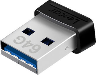 Lexar JumpDrive S47 64GB USB 3.1 Stick Μαύρο