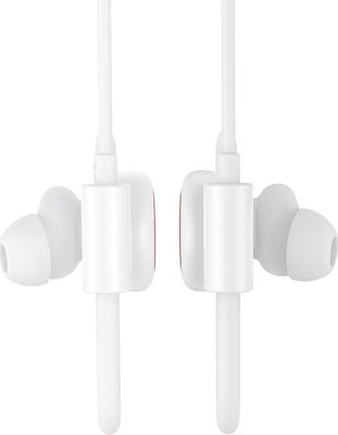 Baseus Encok S17 В ухото Bluetooth Handsfree Безжични слушалки със Здравина за Спорт Бяа