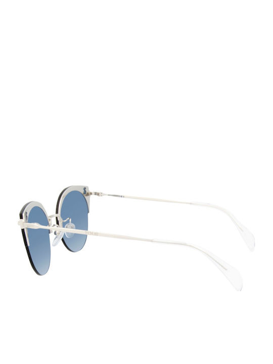 Tous Women's Sunglasses with Blue Metal Frame