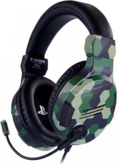 Bigben Interactive Interactive V3.0 Over Ear Gaming Headset with Connection 3.5mm Green