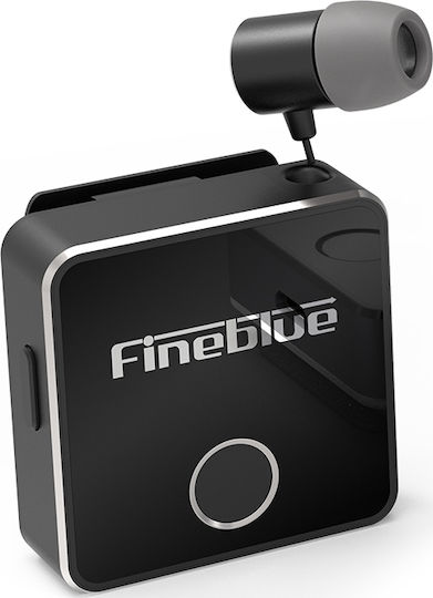 Fineblue F1 In-ear Bluetooth Handsfree Ακουστικό Πέτου Μαύρο