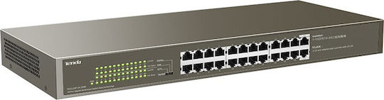 Tenda TEG1124P-24-250W Managed L2 PoE+ Switch with 24 Gigabit (1Gbps) Ethernet Ports